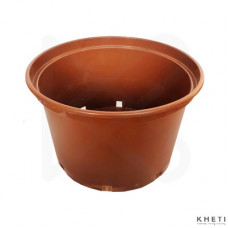 Low gallon pot brown (15 inches) 