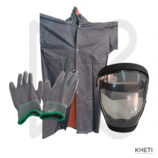 Apron/Visor Mask/Gloves Set 