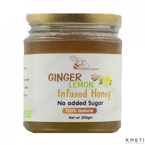 Naagiko Ginger Lemon Infused Honey Naagiko Ginger Lemon Infused Honey