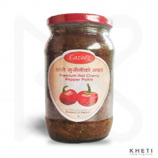 Lazeez Premium Hot Cherry Pepper Pickle 